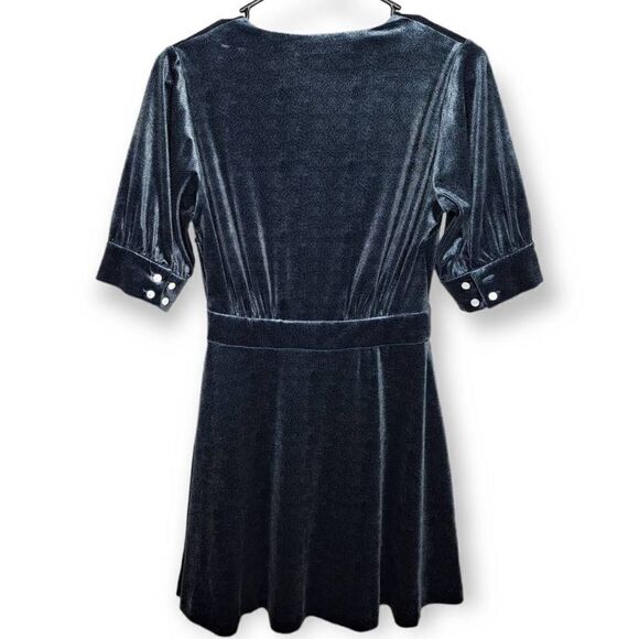 The East Order Thistle A Line Mini Dress in Navy size XS - Picture 5 of 10